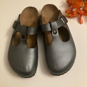 Birkenstock Papillon Style Gray Mules